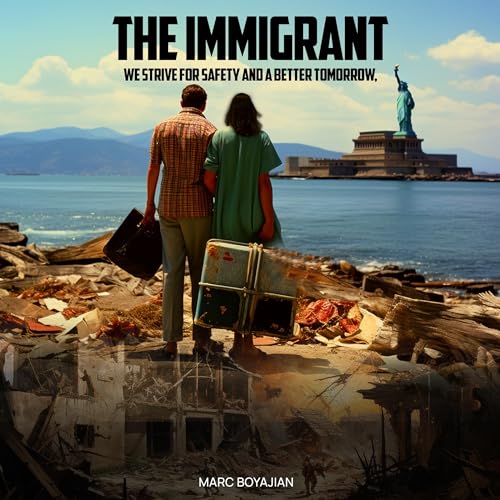 The Immigrant: We Strive for Safety and a Better Tomorrow  Audible Audiobook – Unabridged Marc Boyajian (Author, Publisher), Hemi Yeroham (Narrator)